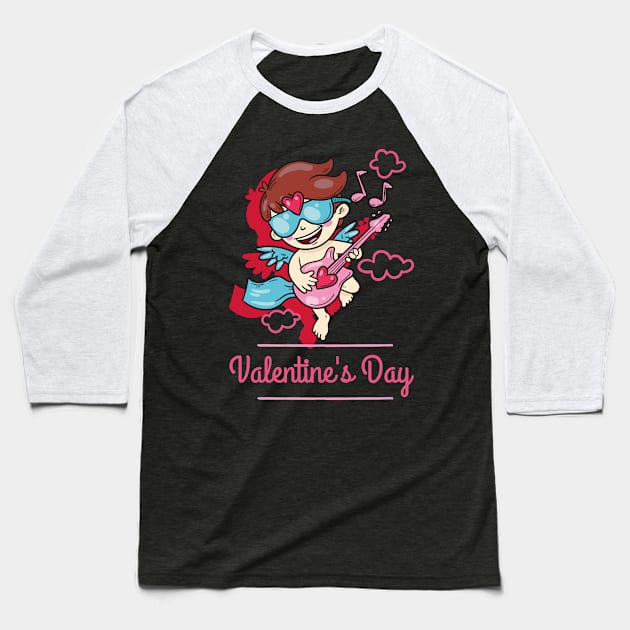 valentines day -Hand drawn Baseball T-Shirt by Frispa